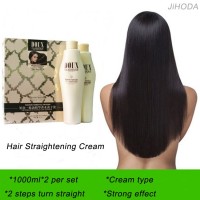 permanent hair straightening cream/keratin hair straightening cream