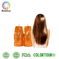 Colortour best pearl color straight perm product collagen hair straightening cream