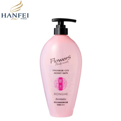 Private Label Bathroom Product Smoothing Foaming Nourishing Organic Body Wash